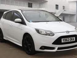 White Used 2012 Ford Focus ST Hatchback | £6,495 (Fair price)