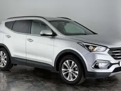 Silver Used 2016 Hyundai Santa Fe Premium SUV | £15,200 (Fair price)