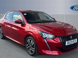 Red Used 2021 Peugeot 208 Allure Premium Hatchback | £12,281 (Fair price)