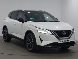 White Used 2024 Nissan Qashqai Tekna SUV | £22,498 (Expensive)