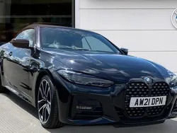 Black Used 2021 BMW 420 M Sport Cabriolet | £33,000