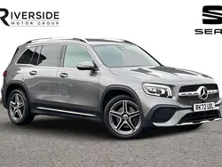 Mountain grey Used 2022 Mercedes GLB200 AMG line SUV | £26,990 (Fair price)