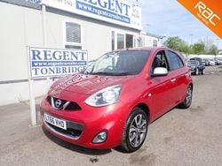 Red Used 2016 Nissan Micra N-TEC Hatchback | £7,195 (A bit pricey)