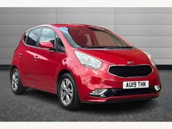 Red Used 2019 Kia Venga 3 Hatchback | £10,695 (Fair price)