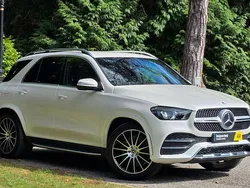 White Used 2022 Mercedes GLE400 AMG line Estate | £49,950 (Fair price)