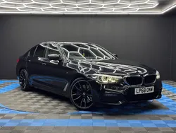 Black Used 2018 BMW 540 M Sport Sedan | £21,290 (Fair price)