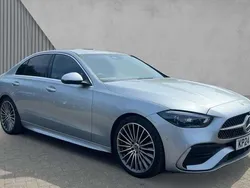 Silver Used 2024 Mercedes C300e AMG Line Premium Sedan | £38,444 (Fair price)