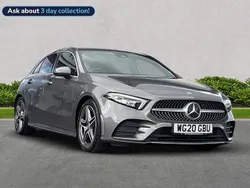 Grey Used 2020 Mercedes A200 AMG line Hatchback | £16,999 (Fair price)