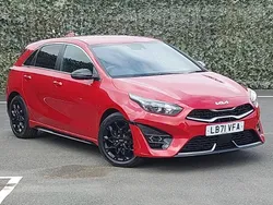 Red Used 2021 Kia Ceed GT-Line Hatchback | £17,498 (Fair price)