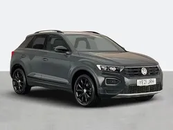 Grey Used 2021 VW T-Roc Black Edition SUV | £17,695 (Fair price)