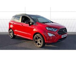Red Used 2019 Ford Ecosport ST-Line SUV | £11,051 (Fair price)