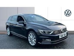 Black Used 2016 VW Passat R-line Estate | £16,149 (Expensive)