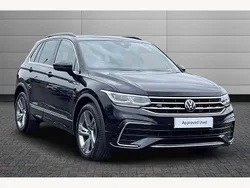 Black Used 2023 VW Tiguan R-line Edition SUV | £27,595 (Fair price)