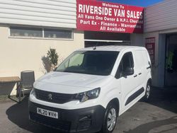 White Used 2020 Peugeot Partner Van | £7,495 (Fair price)