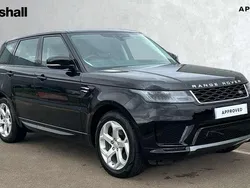 Solid narvik black Used 2020 Land Rover Range Rover Sport HSE SUV | £31,091 (Fair price)