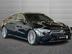 Black Used 2024 Mercedes CLA180 AMG Line Premium Sedan | £28,993 (Fair price)