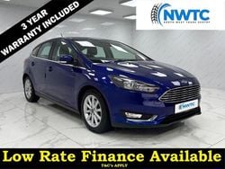 Blue Used 2018 Ford Focus Titanium Hatchback | £9,495 (Good price)