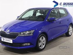 Blue Used 2021 Skoda Fabia SE Hatchback | £7,995 (Good price)