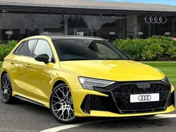 Yellow New 2025 Audi RS3 Comfort Hatchback | £64,680 (Super price)