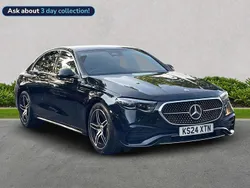 Black Used 2024 Mercedes E220 AMG Line Premium Sedan | £47,999