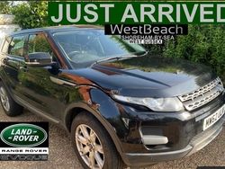 Black Used 2013 Land Rover Range Rover evoque Pure SUV | £6,349 (Fair price)