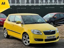 Yellow Used 2009 Skoda Fabia Sport Hatchback | £3,995