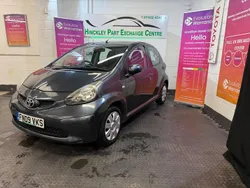 Grey Used 2009 Toyota Aygo Hatchback | £2,150