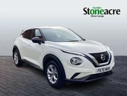 White Used 2020 Nissan Juke N-Connecta SUV | £13,490 (Fair price)