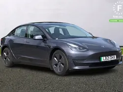 Grey Used 2021 Tesla Model 3 Long Range Sedan | £16,999 (Fair price)