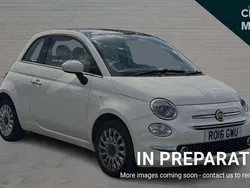 White Used 2016 Fiat 500 Lounge Hatchback | £4,821 (Fair price)