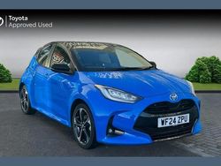 Neptune blue bitone Used 2024 Toyota Yaris Hybrid Edition Hatchback | £22,290 (Super price)