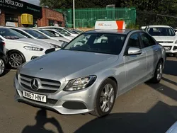 Silver Used 2017 Mercedes C220 Executive Sedan | £8,450 (Super price)