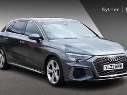 Grey Used 2022 Audi A3 S-Line Hatchback | £19,500 (A bit pricey)