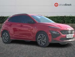 Red Used 2022 Hyundai Kona N Line SUV | £16,381 (Fair price)