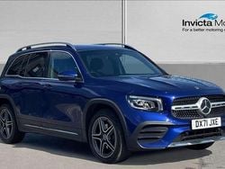 Blue Used 2021 Mercedes GLB200 AMG line SUV | £24,295 (Good price)