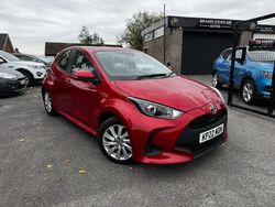 Red Used 2022 Toyota Yaris Hybrid Hatchback | £10,995