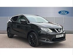 Black Used 2017 Nissan Qashqai Tekna SUV | £11,994 (Fair price)