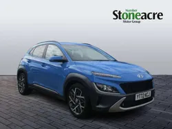Blue Used 2022 Hyundai Kona Premium SUV | £17,195 (Fair price)