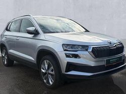 Brilliant silver metallic Used 2024 Skoda Karoq SE L SUV | £22,890 (Fair price)