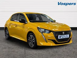 Yellow Used 2023 Peugeot 208 Allure+ Hatchback | £14,990 (Fair price)