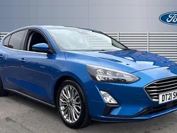 Blue Used 2021 Ford Focus Titanium X Hatchback | £12,631 (Good price)