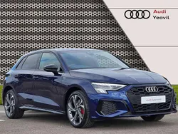 Blue Used 2023 Audi A3 e-tron Competition Hatchback | £25,995 (A bit pricey)