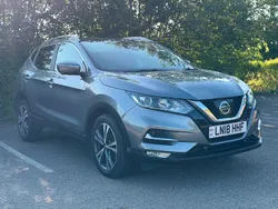 Grey Used 2018 Nissan Qashqai N-Connecta SUV | £7,795 (Fair price)