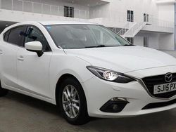 White Used 2015 Mazda 3 Hatchback | £6,295 (Fair price)