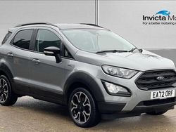 Silver Used 2022 Ford Ecosport Active SUV | £12,500 (Fair price)