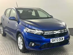 Blue Used 2023 Dacia Sandero Expression Hatchback | £12,995 (Fair price)