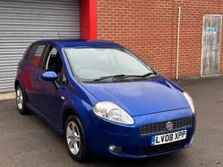 Blue Used 2008 Fiat Grande Punto Dynamic Hatchback | £2,995 (Fair price)