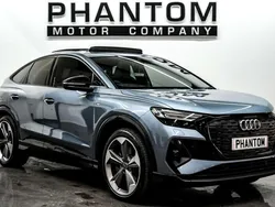 Blue Used 2023 Audi Q4 e-tron Advanced SUV | £39,490 (Expensive)