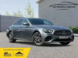 Grey Used 2020 Mercedes E300 AMG line Sedan | £24,690 (Super price)