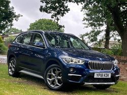 Blue Used 2018 BMW X1 xLine SUV | £14,495 (Fair price)